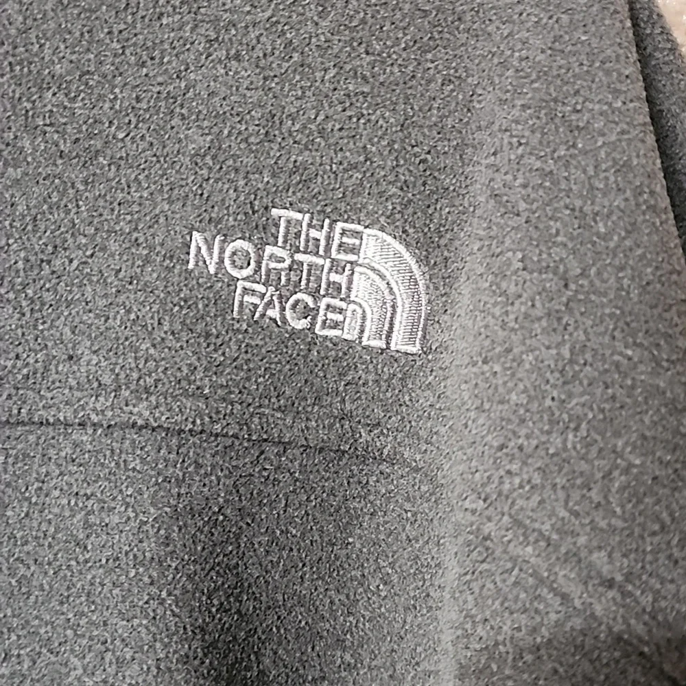 The North Face Men's Gray Full Zip Fleece Jacket Pullover